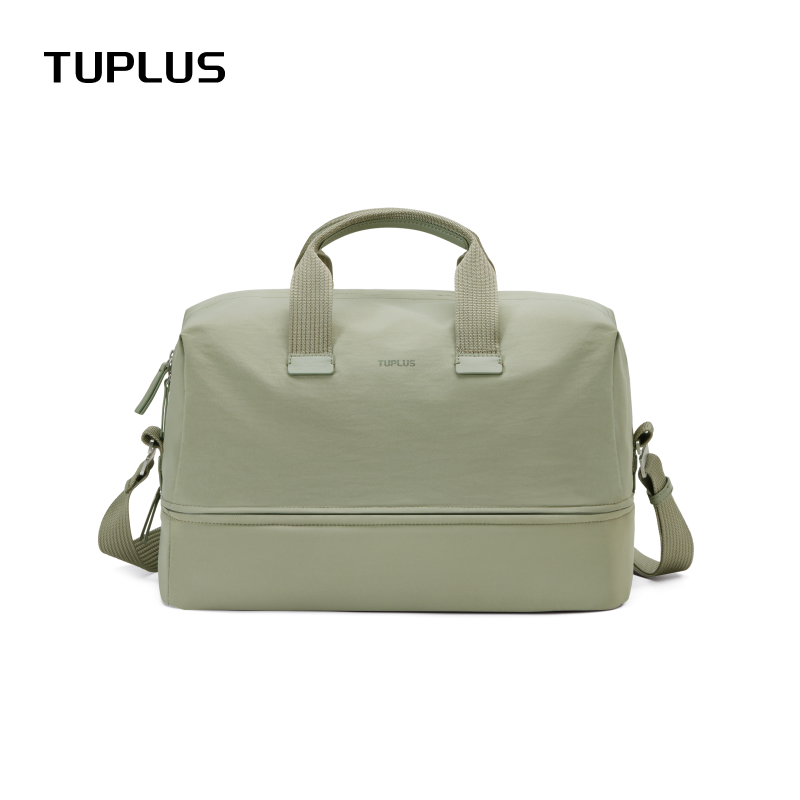 途加TUPLUS 便装旅行包时尚短途行李包男女健身运动鞋包单肩包（单位：个） 烟灰绿